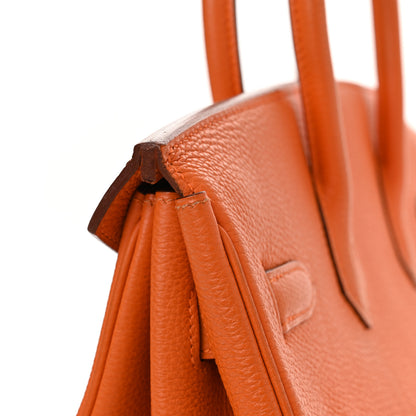 Hermes Togo Birkin 35 Orange 13 of 16