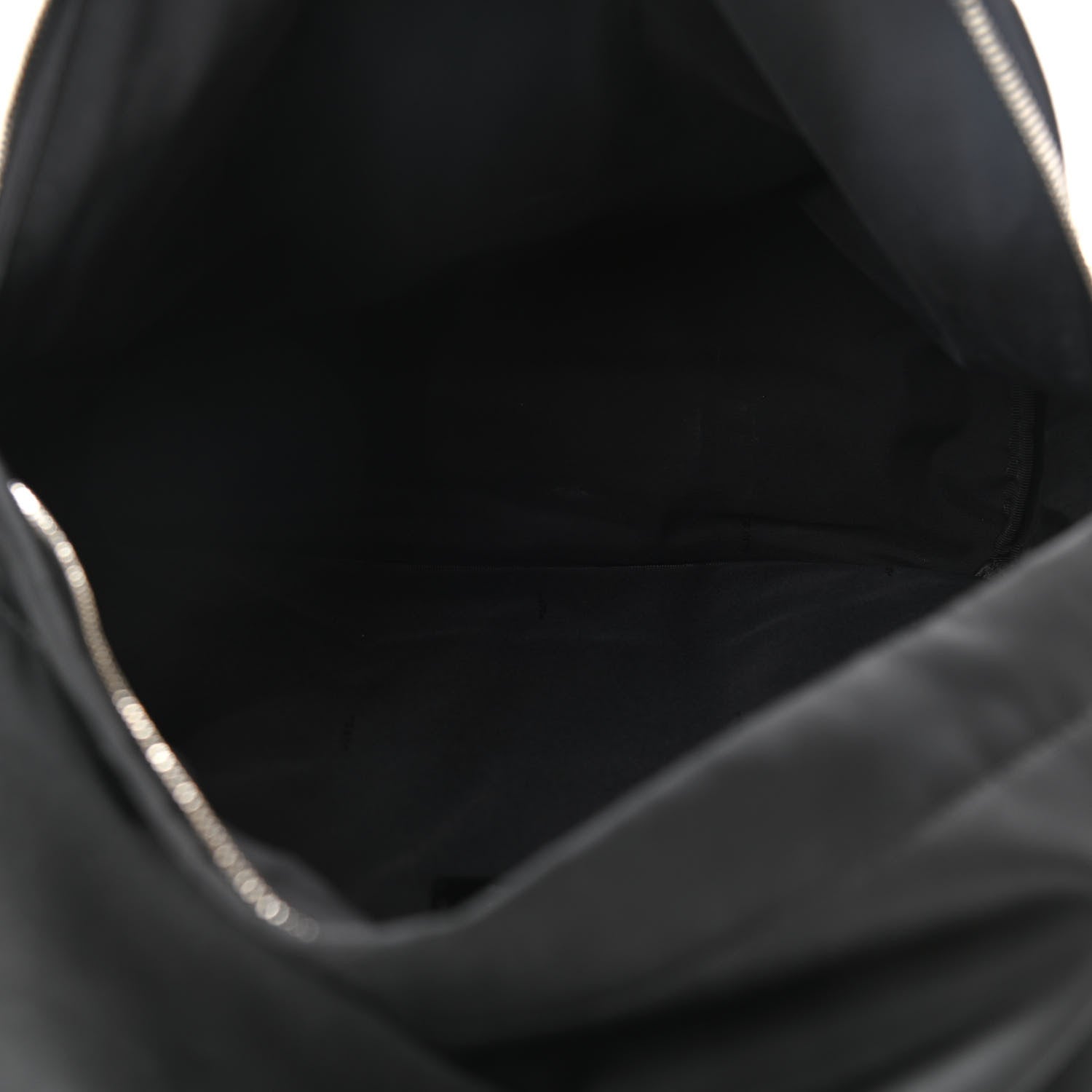 Fendi Nylon Vitello Elite Monster Eyes Rounded Backpack Black Yellow 5 of 10