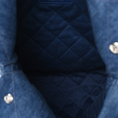 Chanel Denim Patchwork Logo Chanel 22 Blue 5 of 10