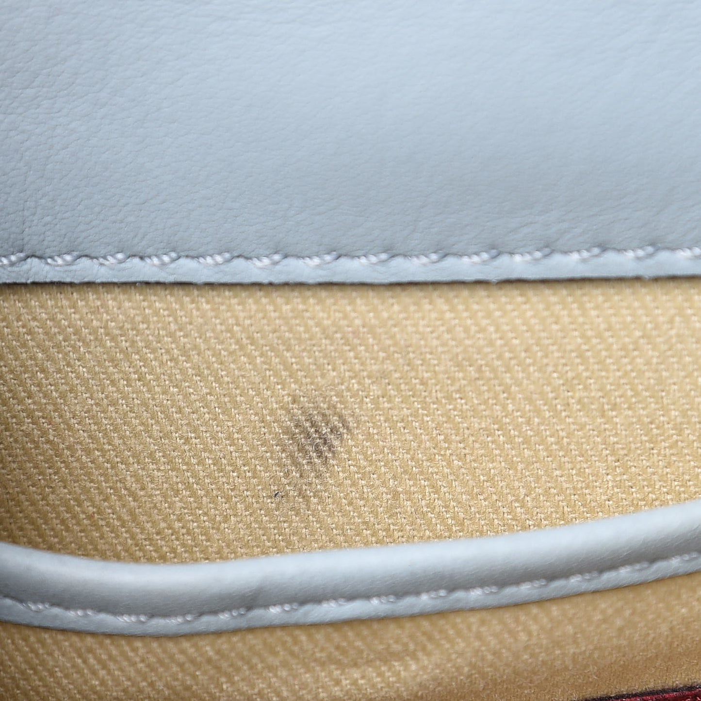 Vitello Mini Glam Lock Rockstud Flap Sky Sorbet