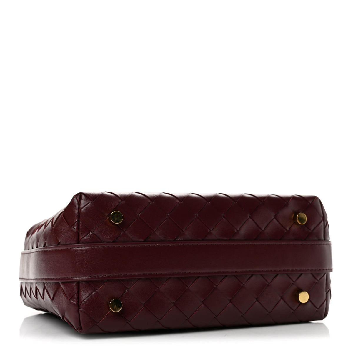 Bottega Veneta Calfskin Nappa Intrecciato Mini Wallace Barolo 4 of 13
