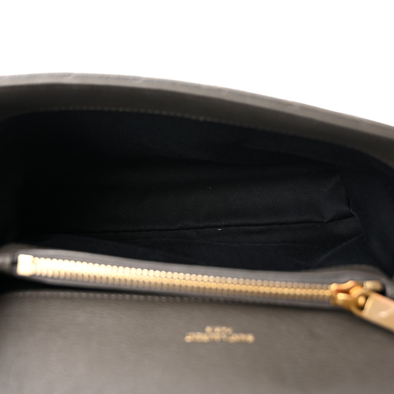 Saint Laurent Sheepskin Matelasse Chevron Monogram Medium College Bag Asphalt 4 of 9