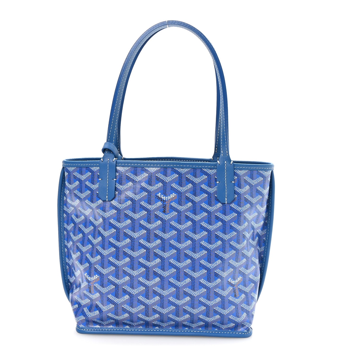 Goyard Goyardine Reversible Mini Anjou Sky Blue 1 of 18