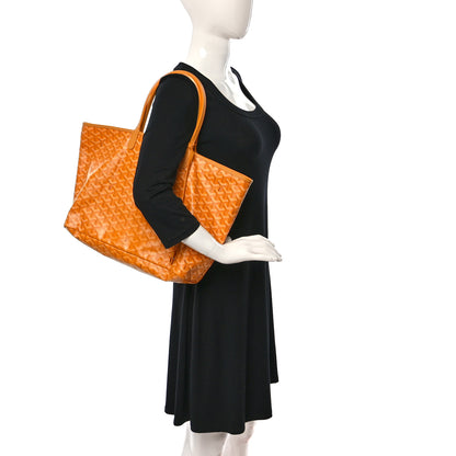 Goyard Goyardine Saint Louis PM Yellow 2 of 19