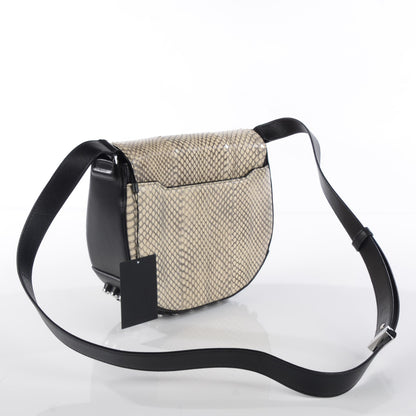 Alexander Wang Python Lia Sling Black Silver Hardware 3 of 8
