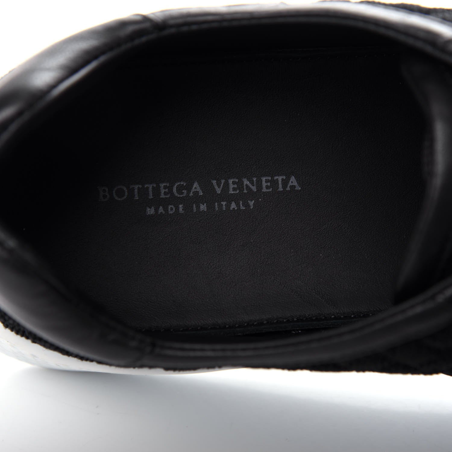 Bottega Veneta Knitted Interccio Nappa Helium Sneakers 36.5 Black 8 of 11