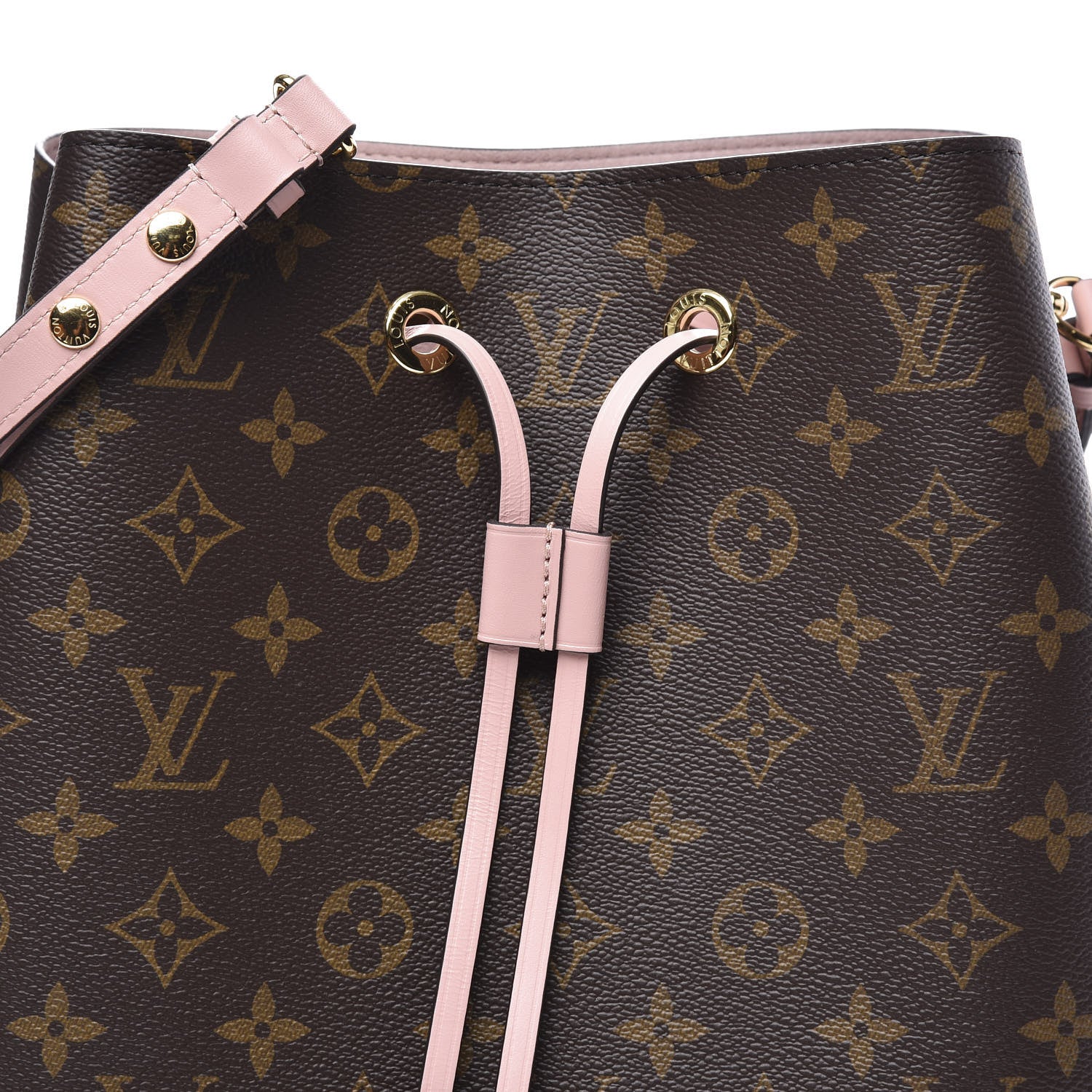 Louis Vuitton Monogram Neonoe MM Rose Poudre 8 of 9