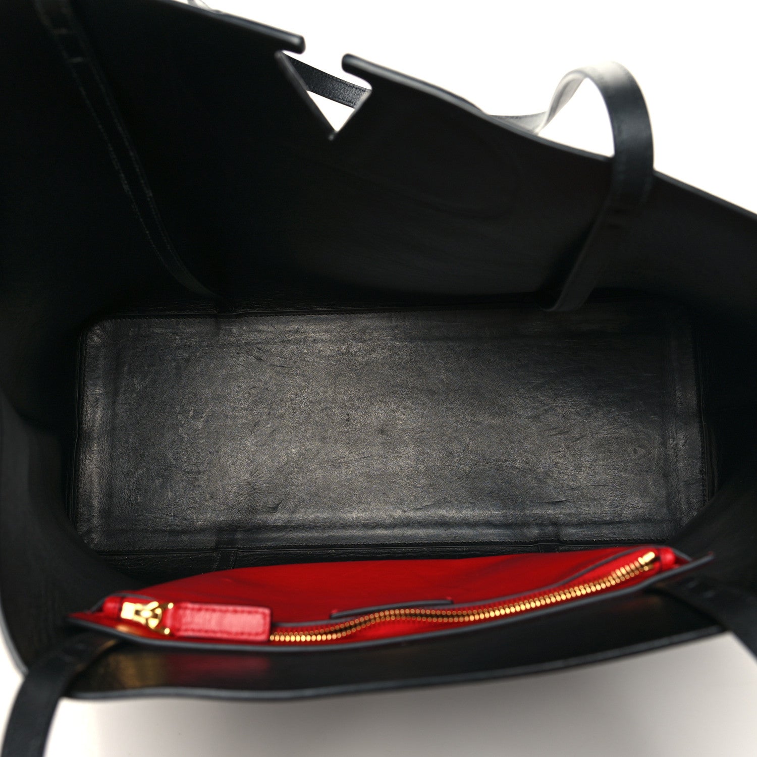 Valentino Garavani Calfskin Large Vlogo Tote Black 5 of 10