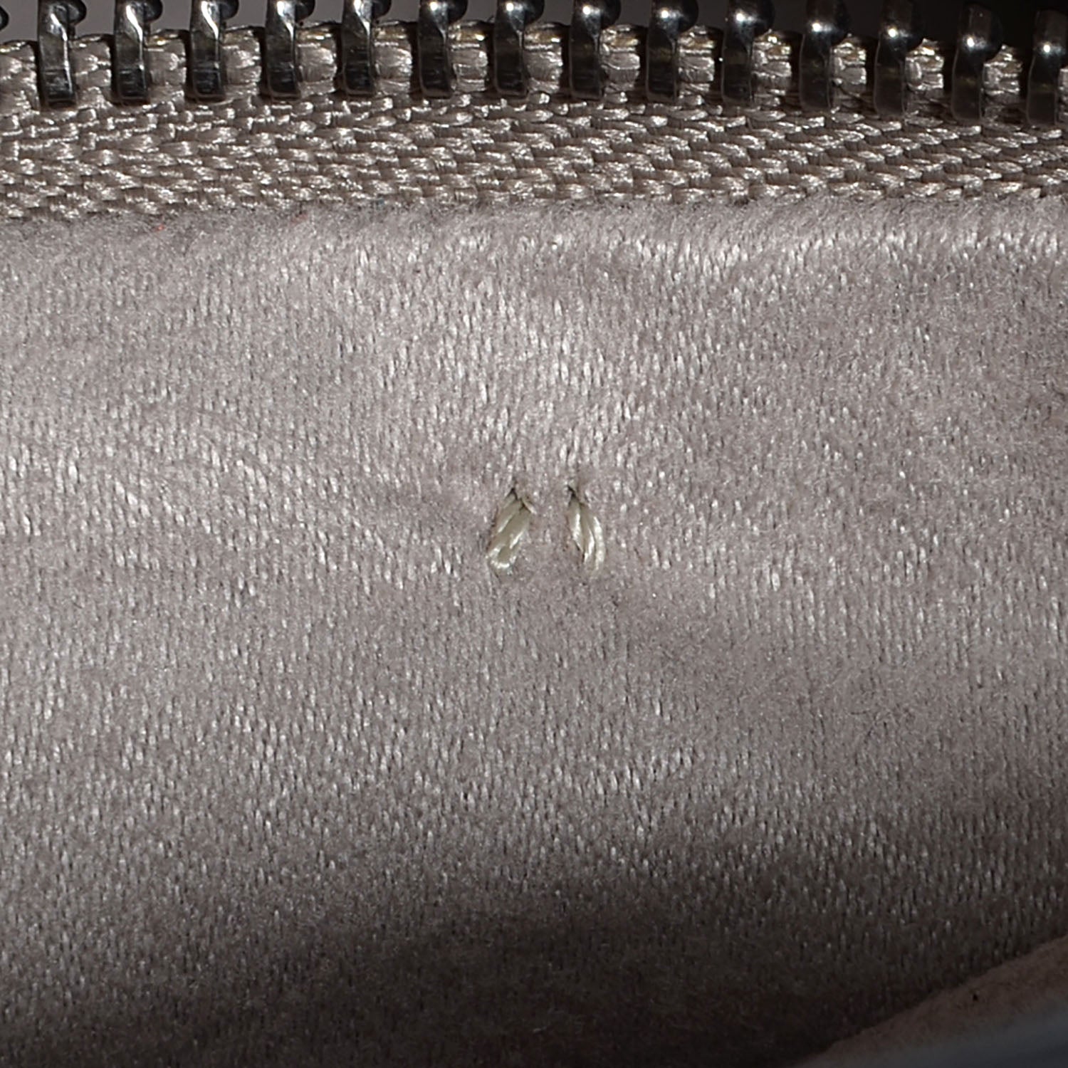 Celine Drummed Calfskin Mini Luggage Dune 6 of 10