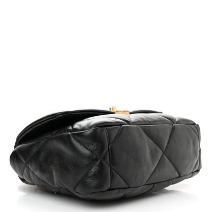Chanel Goatskin Quilted Medium Chanel 19 Flap Black 4 of 11