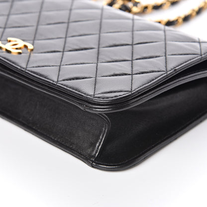 Chanel Lambskin Quilted Small Single Flap Bag Black 12 of 14