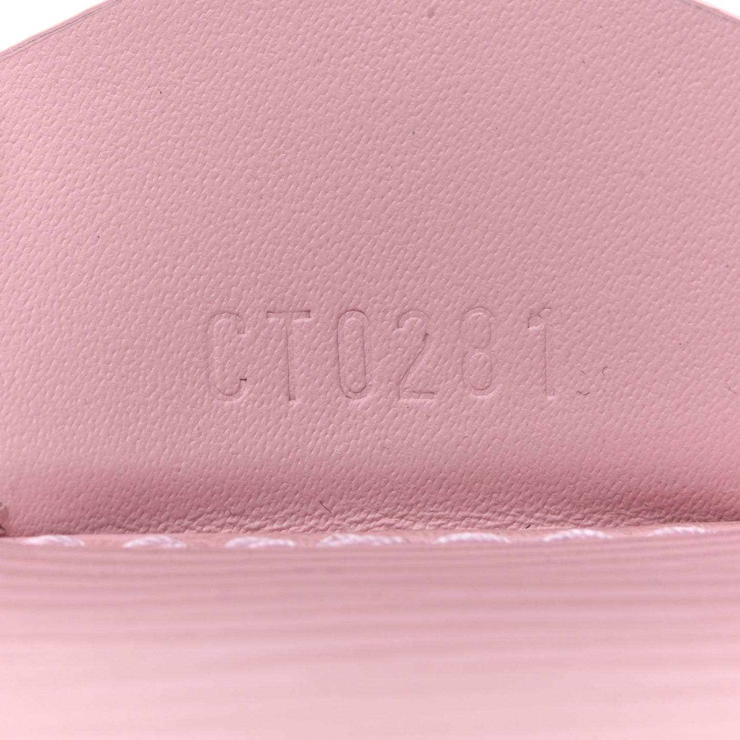 Epi Easy Pouch On Strap Rose Ballerine