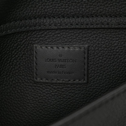 Louis Vuitton Grained Calfskin Aerogram Takeoff Sling Black 6 of 11