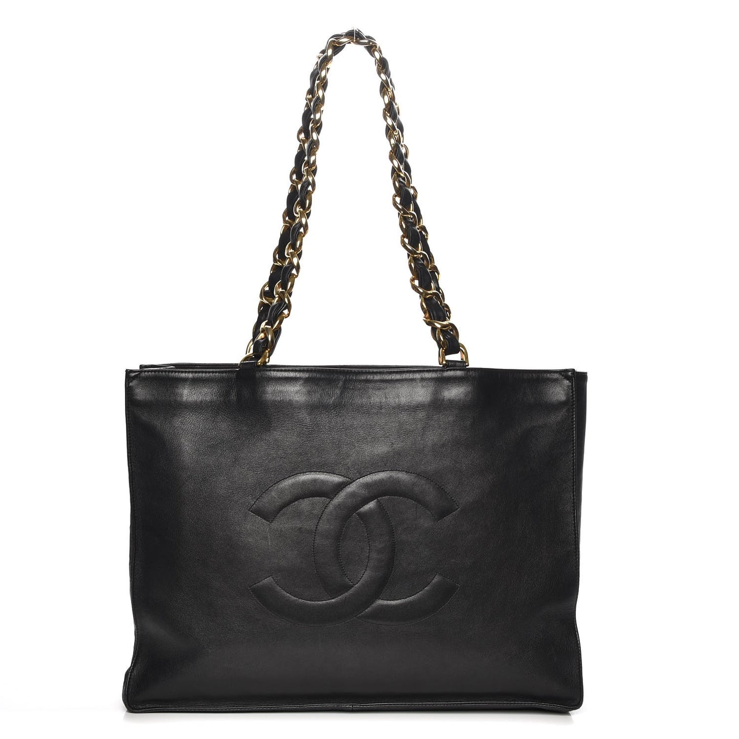 Lambskin CC Tote Black