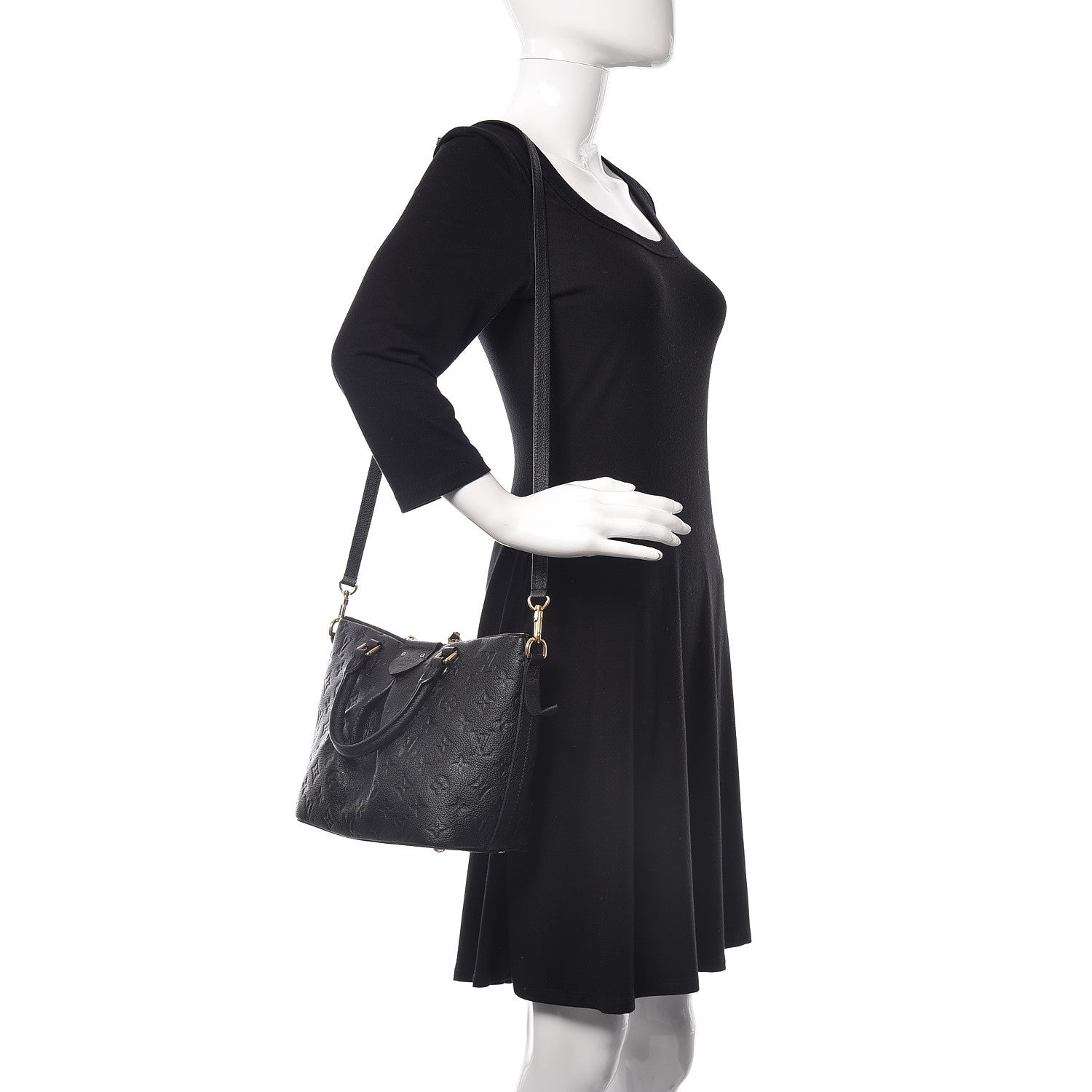 Louis Vuitton Empreinte Mazarine PM Black 3 of 10