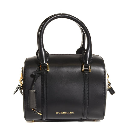 Burberry Soft Calfskin Small Alchester Bowling Bag Black 1 of 11