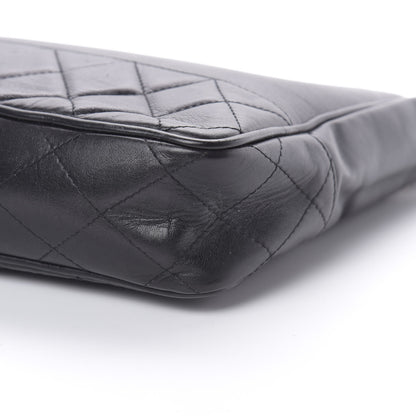 Chanel Lambskin Shopping Tote Black 10 of 13