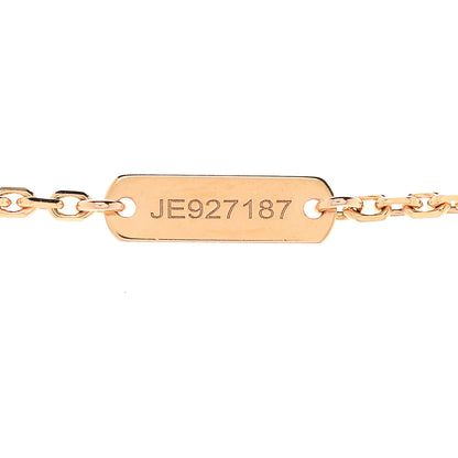 Van Cleef & Arpels 18K Rose Gold Vintage Alhambra Pendant Necklace 4 of 5
