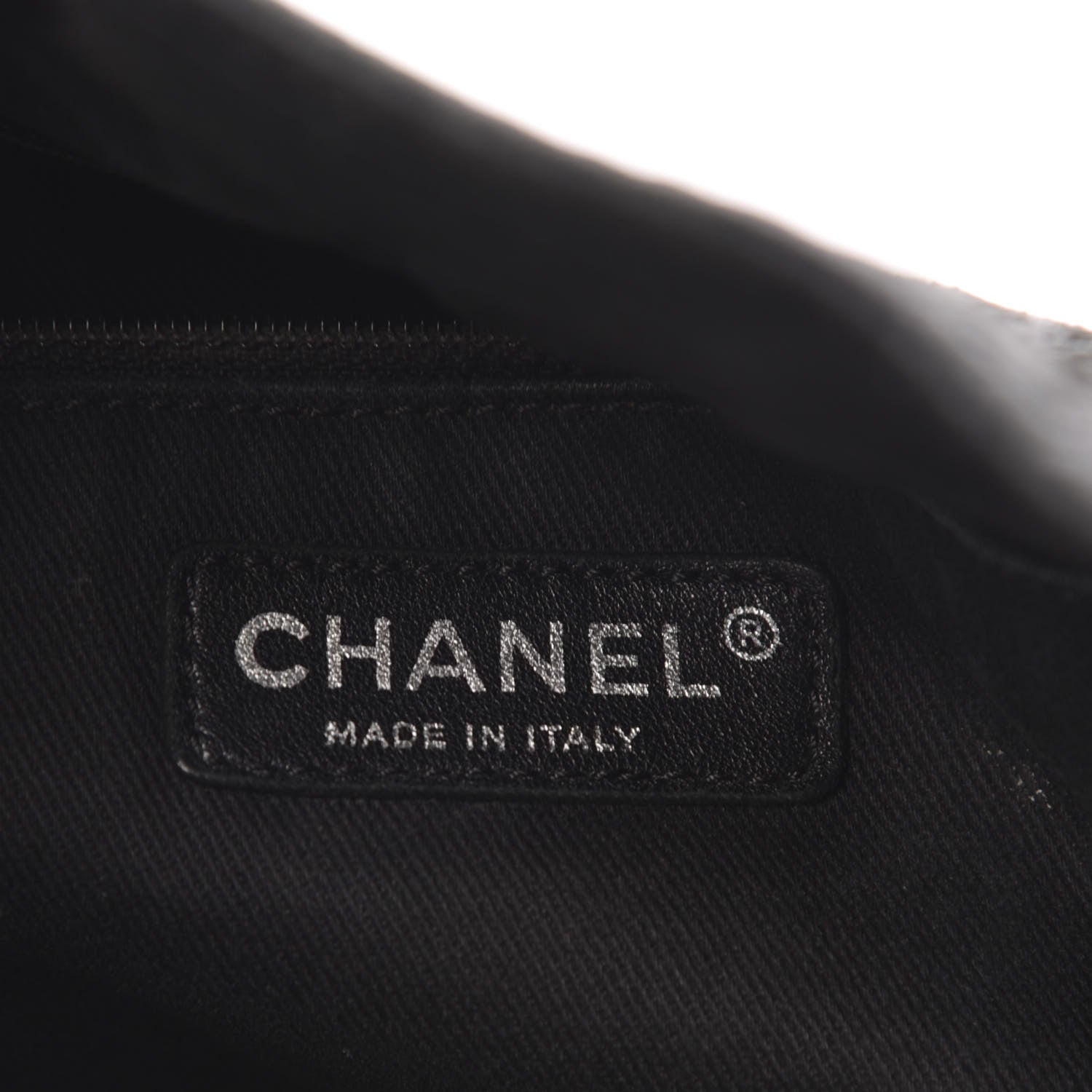 Chanel Calfskin Perforated Up In The Air Tote Black 5 of 14