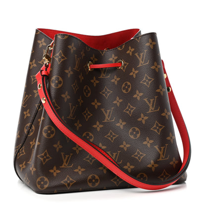 Louis Vuitton Monogram Neonoe MM Coquelicot 3 of 8