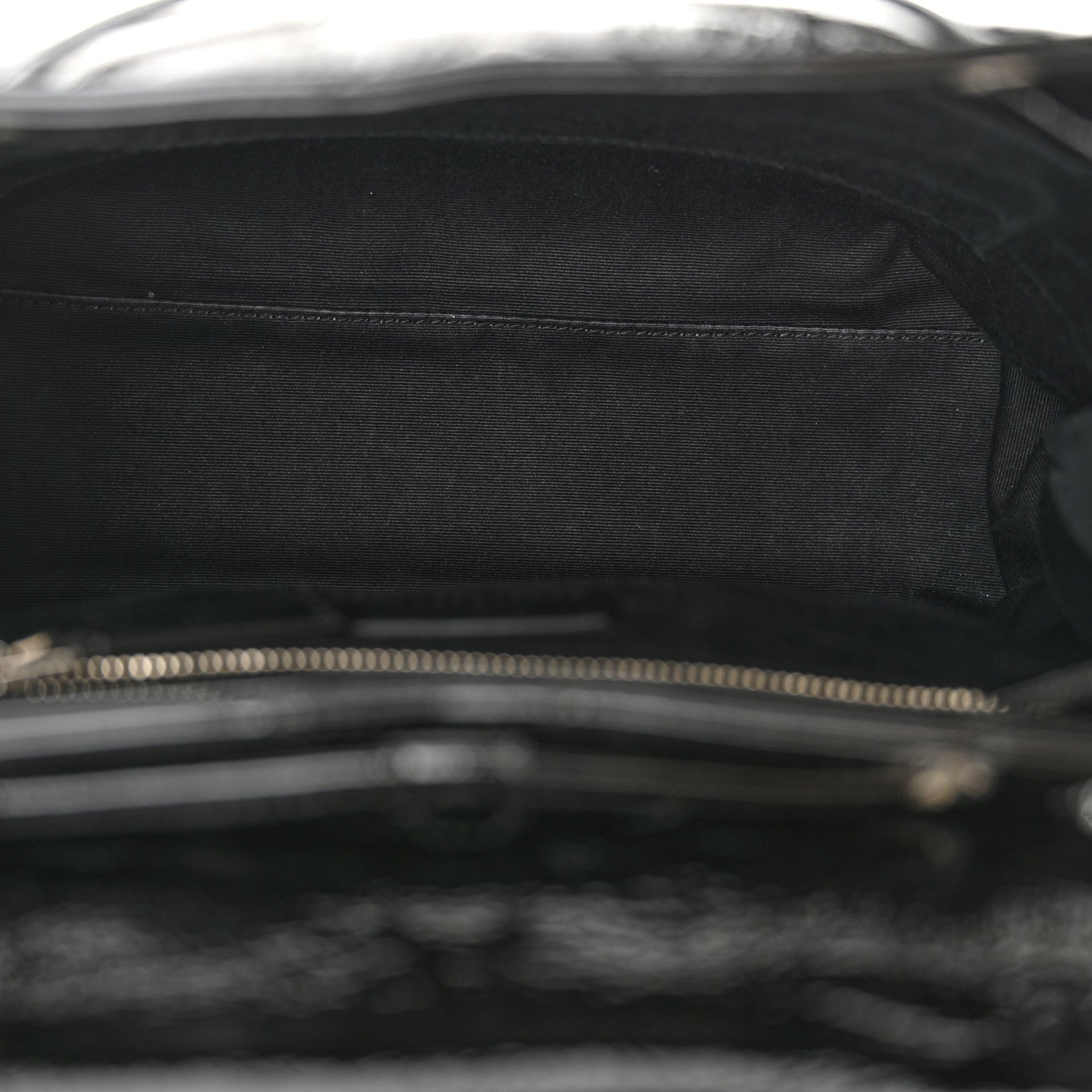 Saint Laurent Patent Y Quilted Monogram Small Loulou Backpack Black 5 of 10