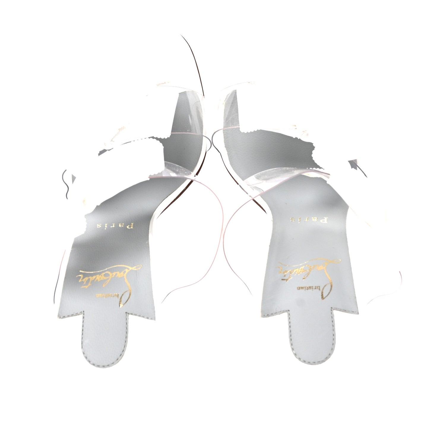 Patent PVC Delicanodo 100 Sandals 37.5 White