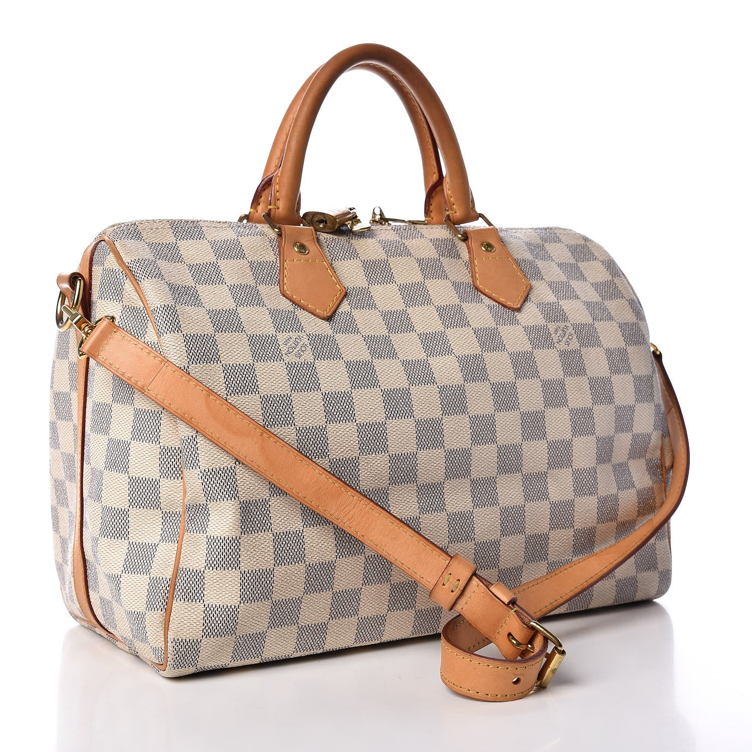 Louis Vuitton Damier Azur Speedy Bandouliere 30 3 of 29