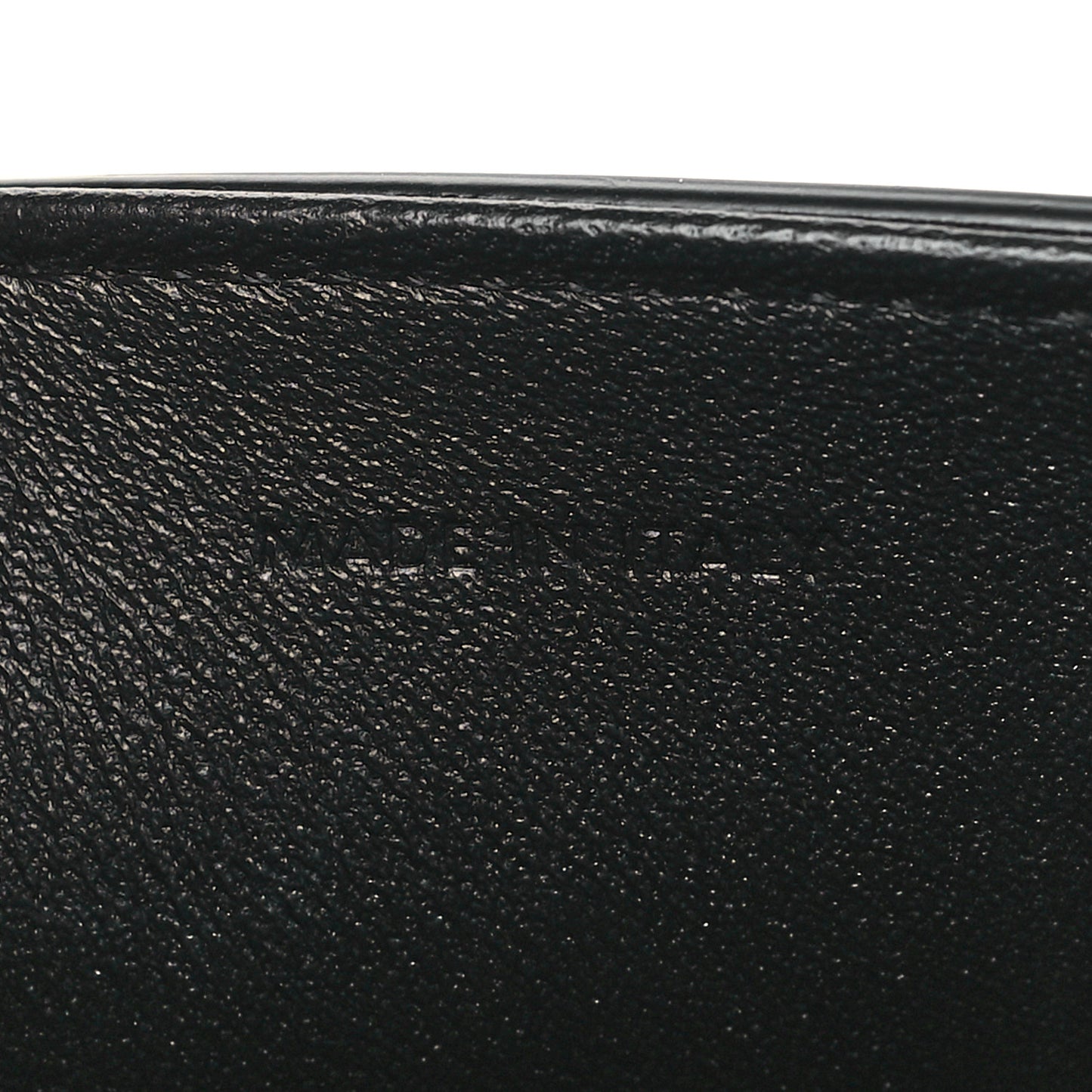 Shiny Calfskin Triomphe Shoulder Bag Black