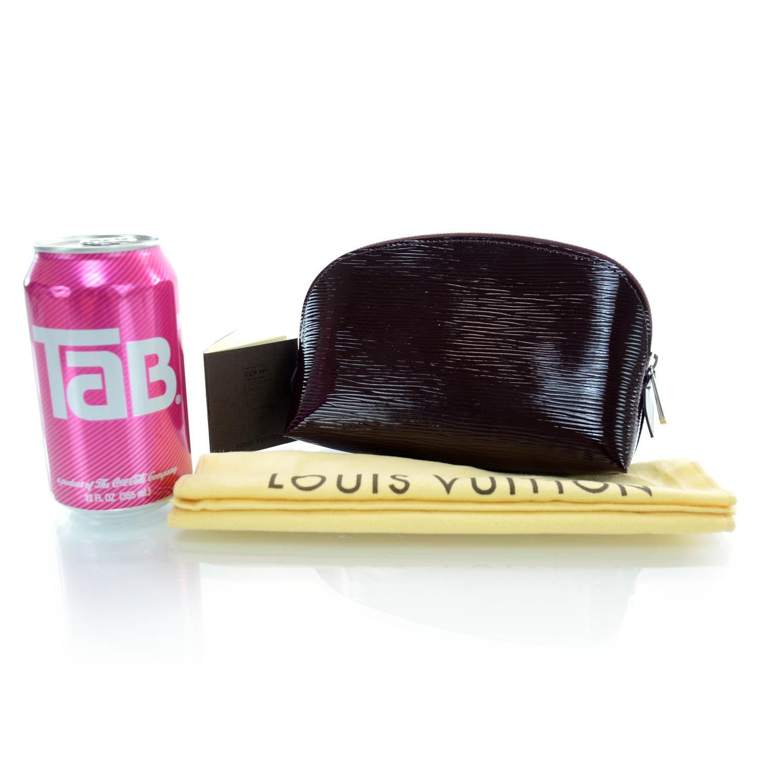 Louis Vuitton Electric Epi Cosmetic Pouch Prune 2 of 7