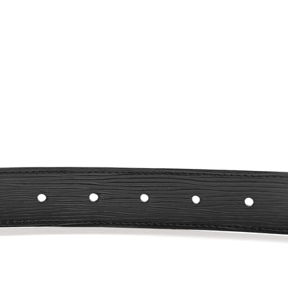 Louis Vuitton Epi 30mm LV Initiales Belt 80 32 Black 3 of 11