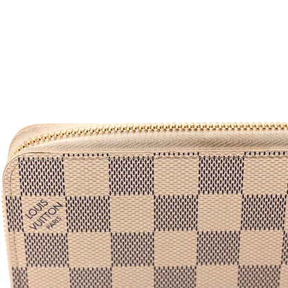 Louis Vuitton Damier Azur Zippy Wallet 9 of 10