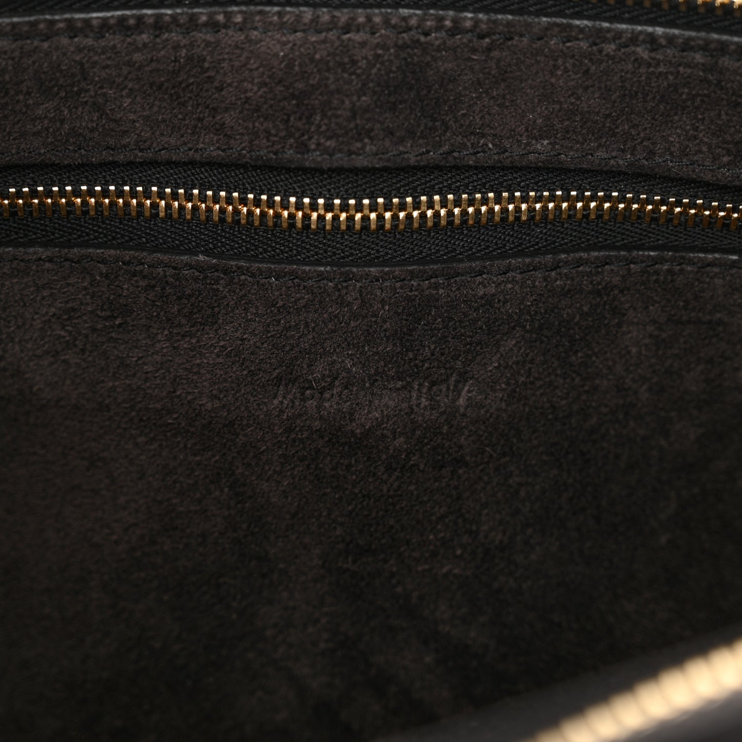 Smooth Calfskin Medium Edge Shoulder Bag Grey