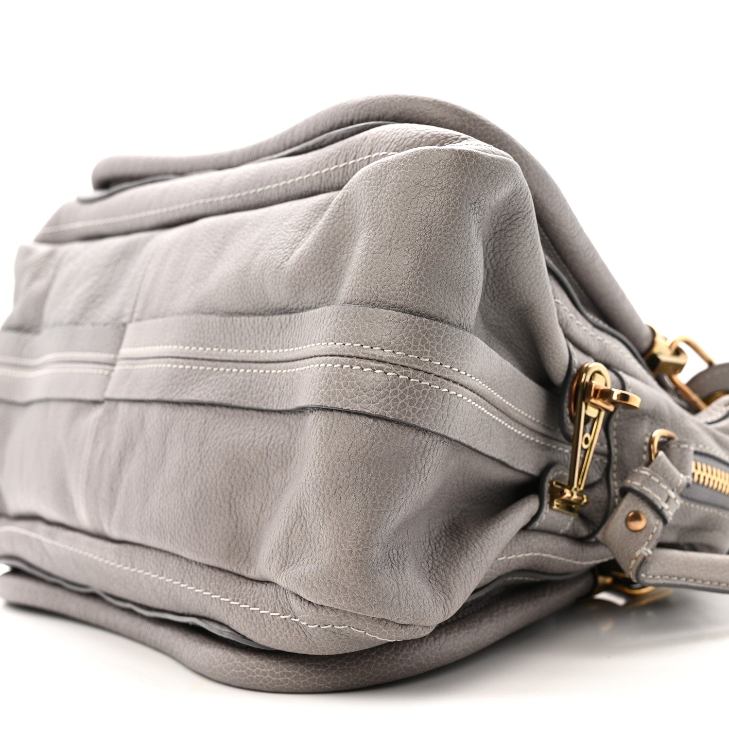 Chloe Calfskin Medium Paraty Cashmere Grey 10 of 14