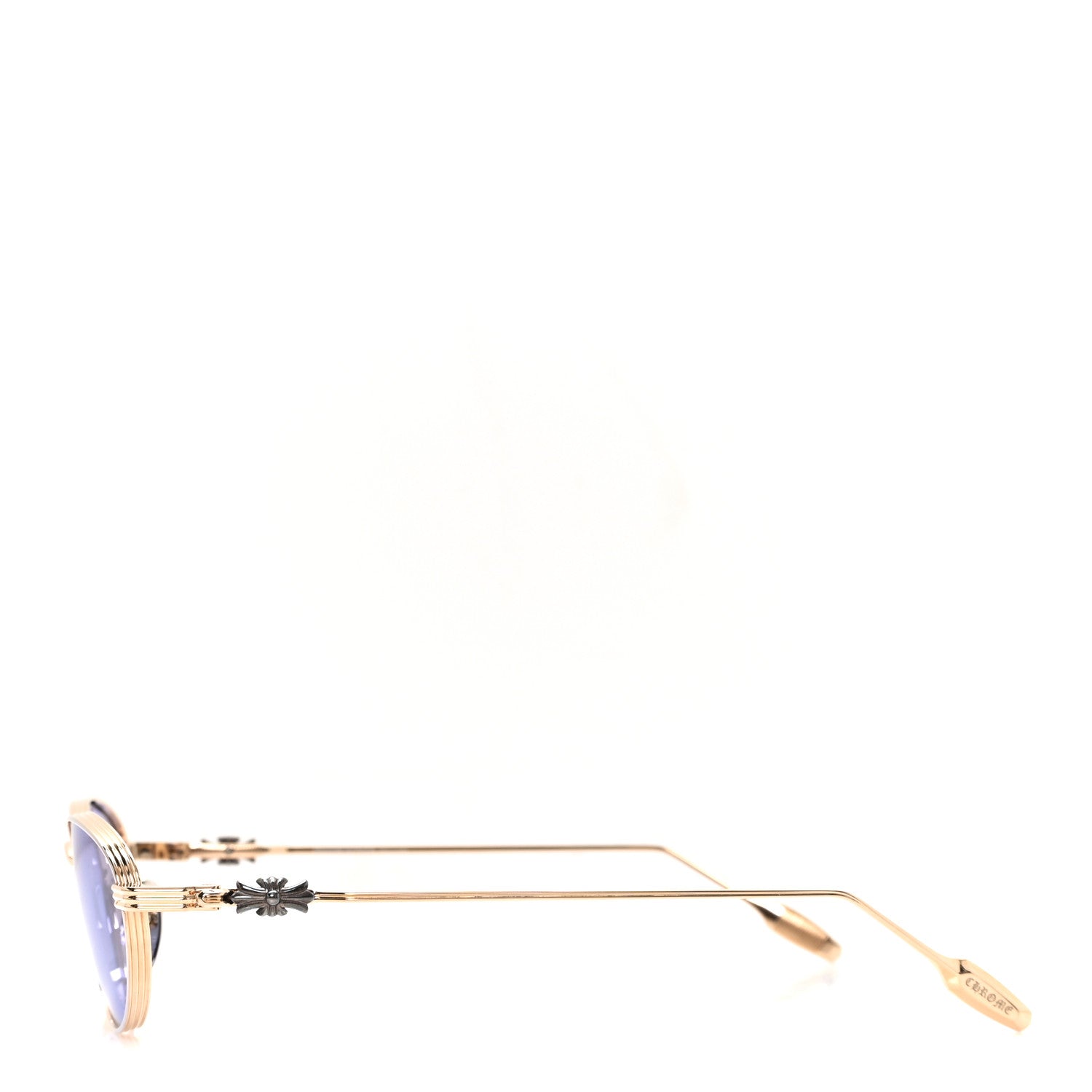 Chrome Hearts Metal Clitorial Sunglasses Gold 3 of 9