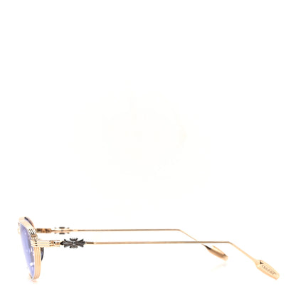 Chrome Hearts Metal Clitorial Sunglasses Gold 3 of 9