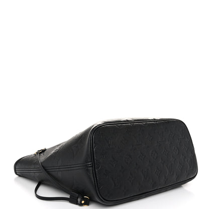 Louis Vuitton Empreinte Monogram Giant Neverfull MM Black 5 of 10