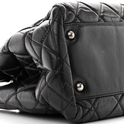 Chanel Calfskin Quilted Medium Coco Soft Tote Black 10 of 11