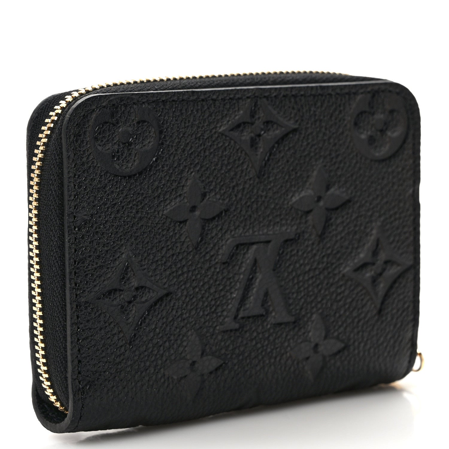 Louis Vuitton LOUIS VUITTON Empreinte Zippy Coin Purse Black 3 of 8