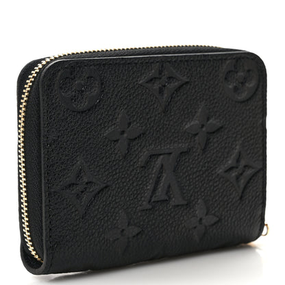 Louis Vuitton LOUIS VUITTON Empreinte Zippy Coin Purse Black 3 of 8