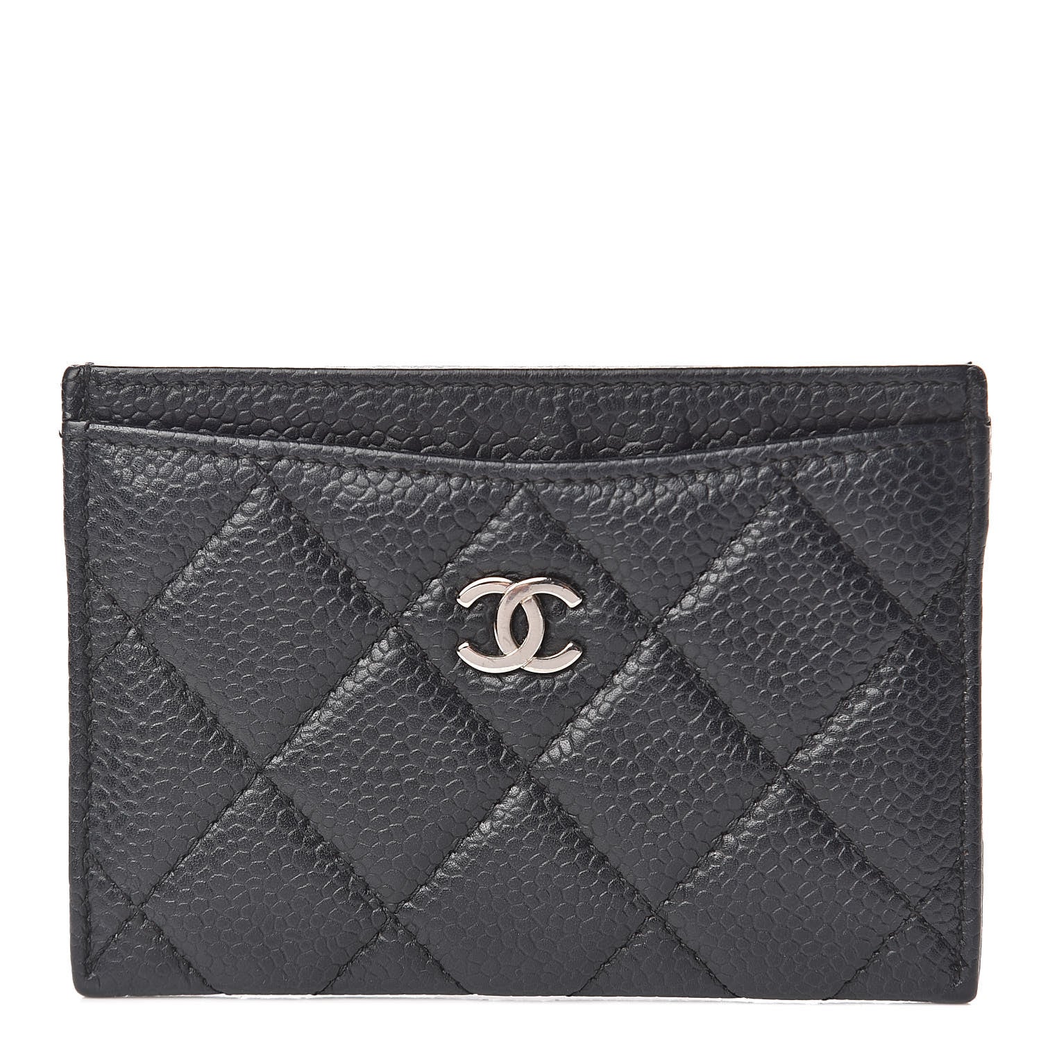 Chanel Caviar Quilted Card Holder Black 1 of 9