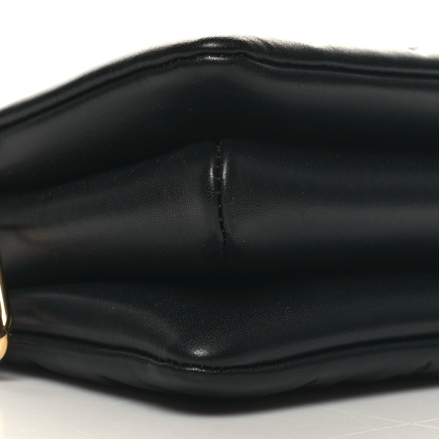 Lambskin Embossed Monogram Coussin BB Black