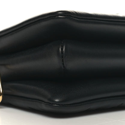 Louis Vuitton Lambskin Embossed Monogram Coussin BB Black 10 of 11