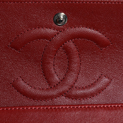 Chanel Lambskin Quilted Medium Double Flap Red 7 of 9