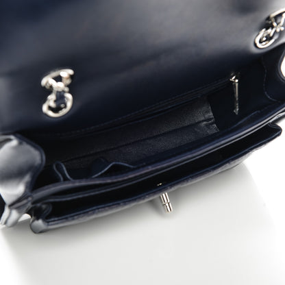 Chanel Lambskin Quilted Small Geometric Flap Navy 5 of 7