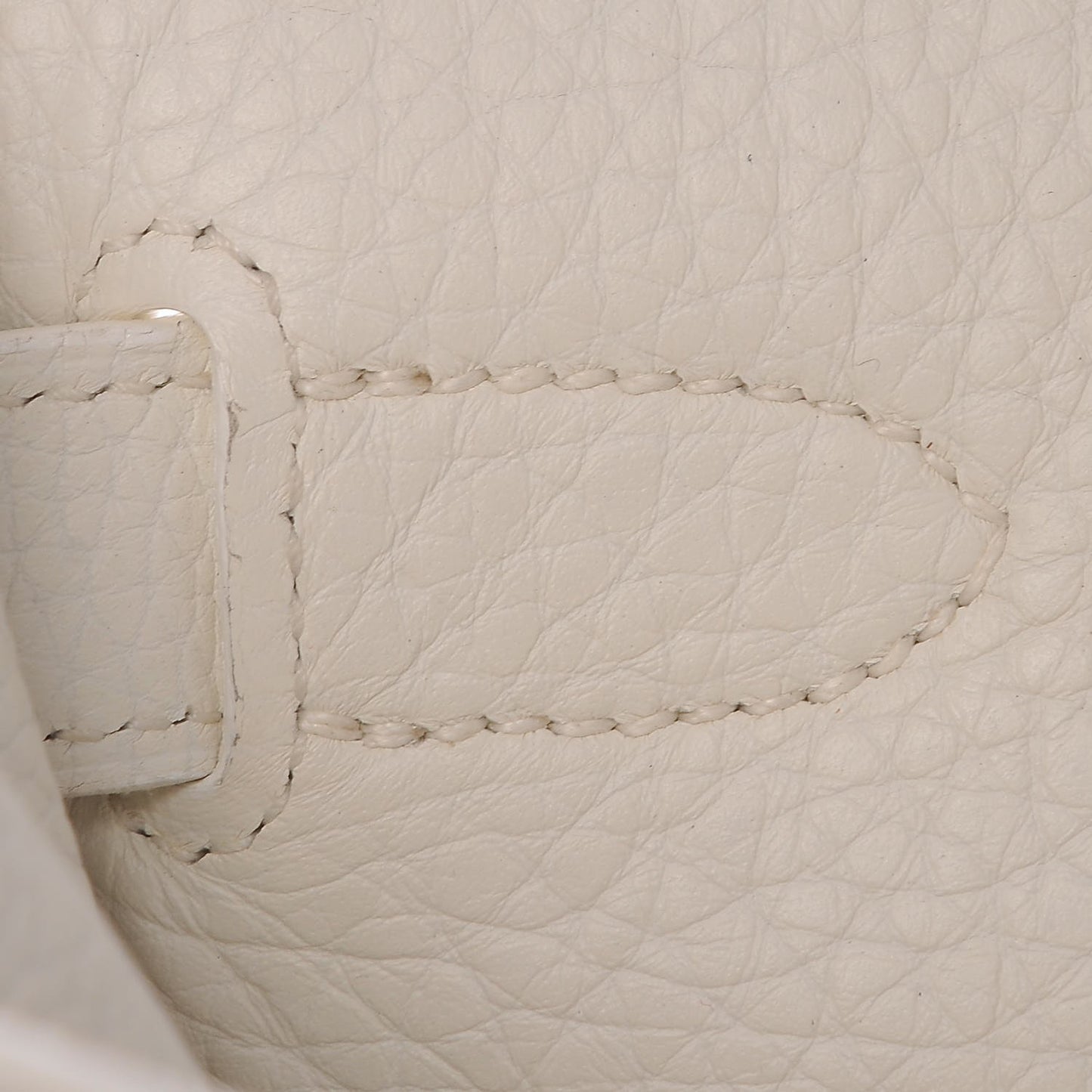 Taurillon Clemence JPG Birkin 42 White
