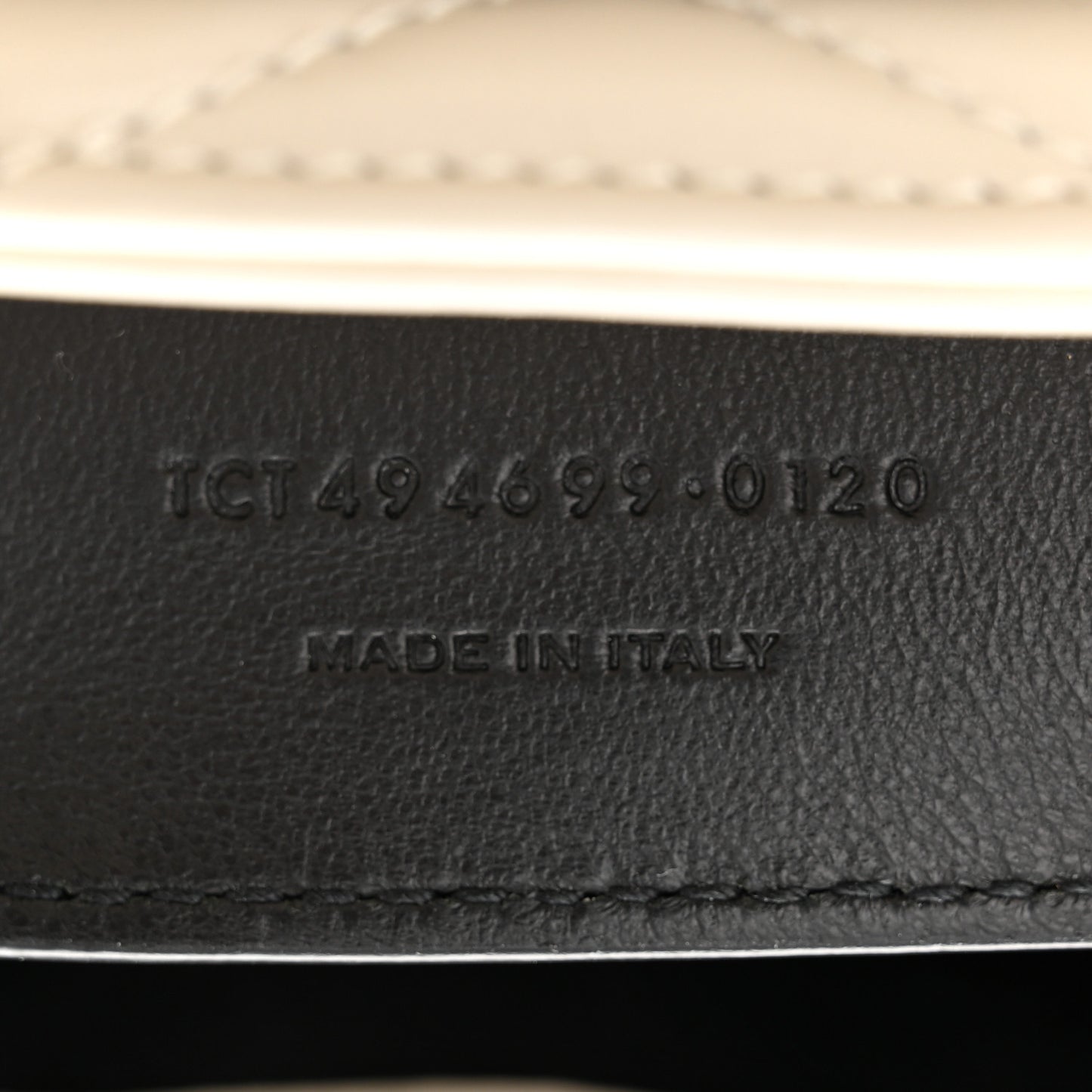Calfskin Y Quilted Monogram Small Loulou Chain Satchel Crema Soft