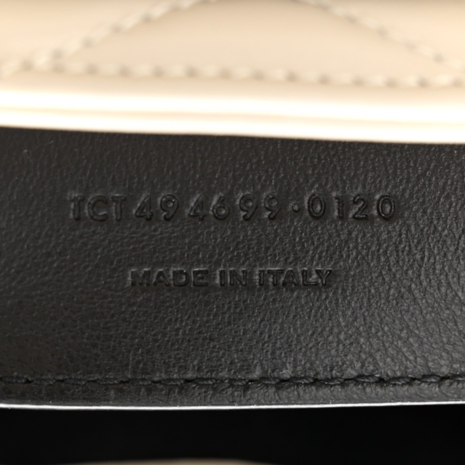 Saint Laurent Calfskin Y Quilted Monogram Small Loulou Chain Satchel Crema Soft 7 of 10
