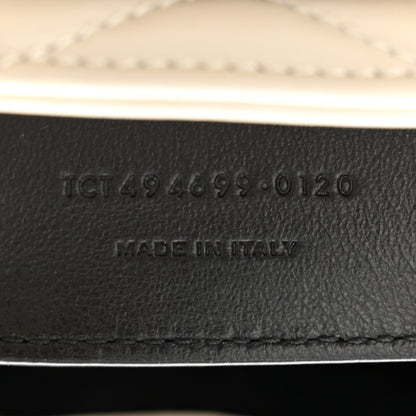 Saint Laurent Calfskin Y Quilted Monogram Small Loulou Chain Satchel Crema Soft 7 of 10