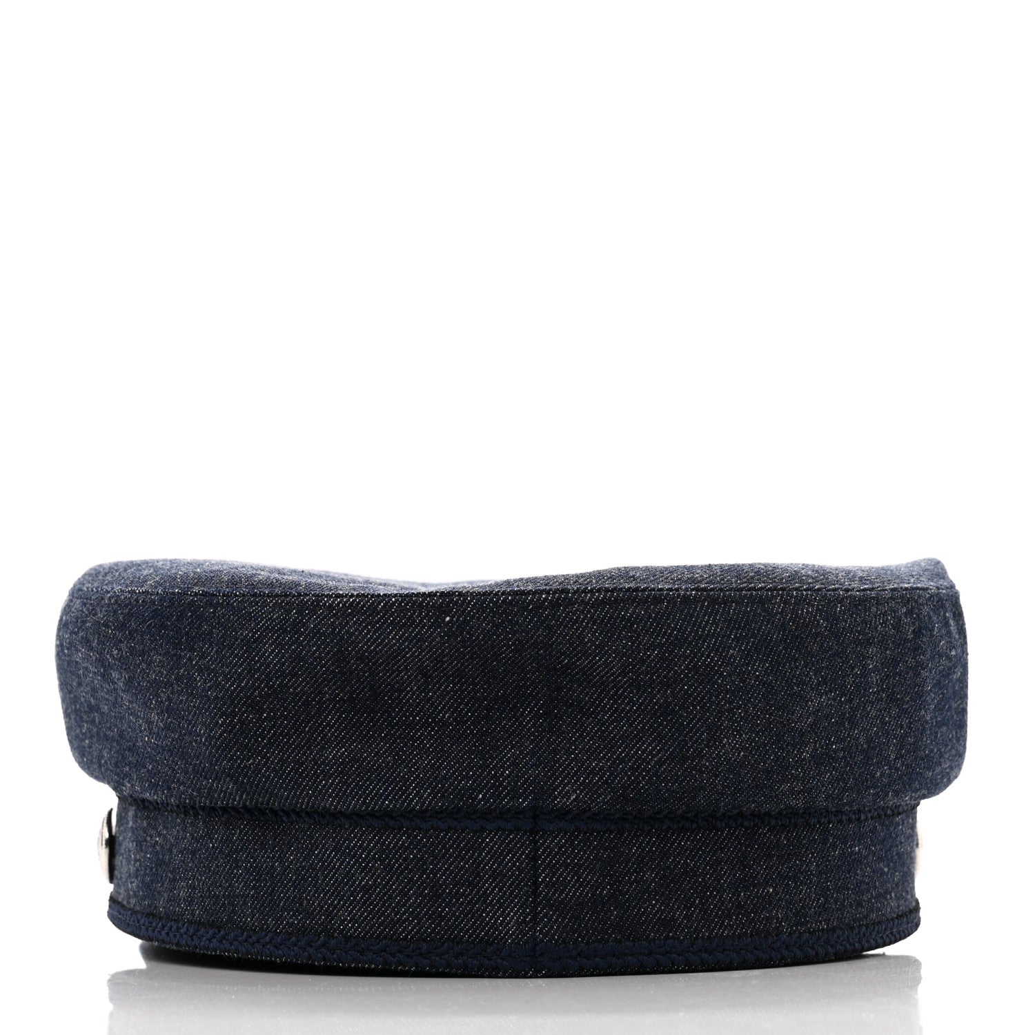 Hermes Denim Cabourg Cap 57 Indigo 6 of 9