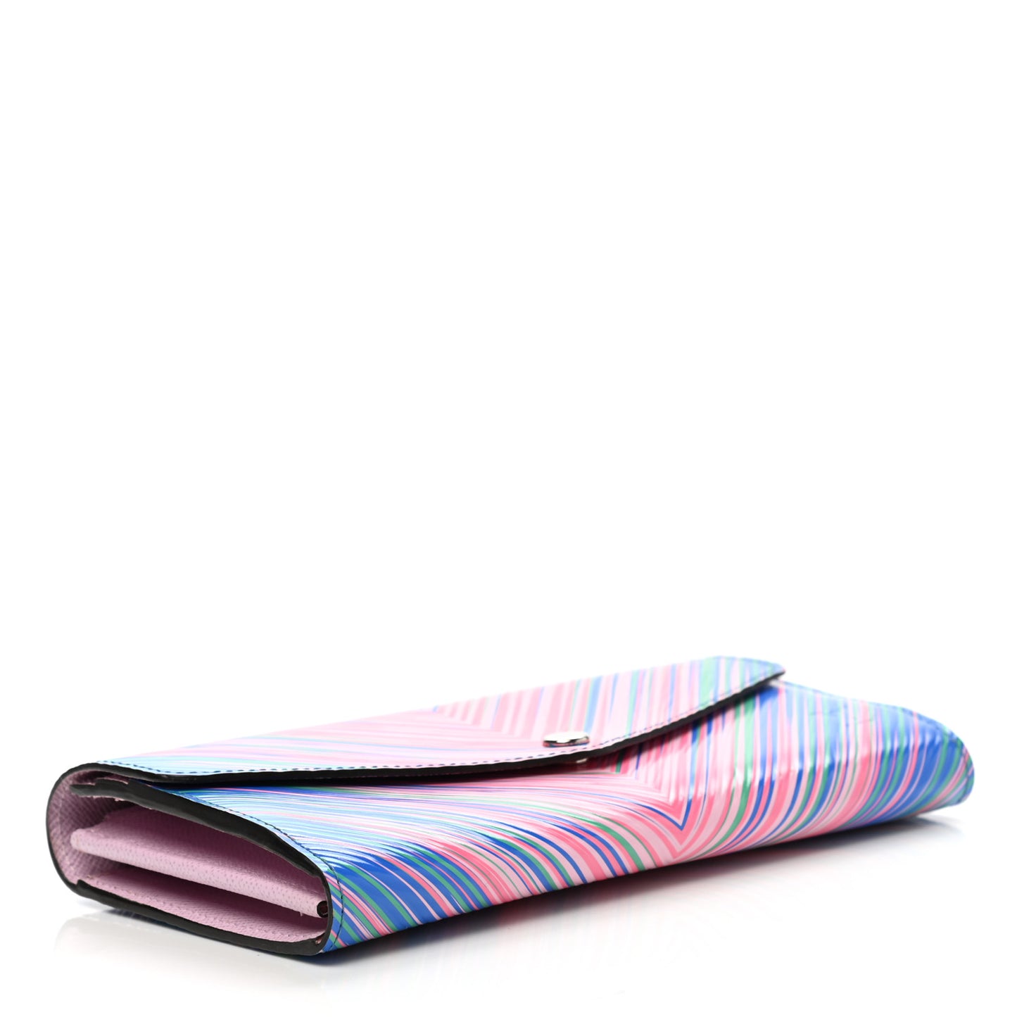 Epi Tropical Sarah Wallet Blue Rose